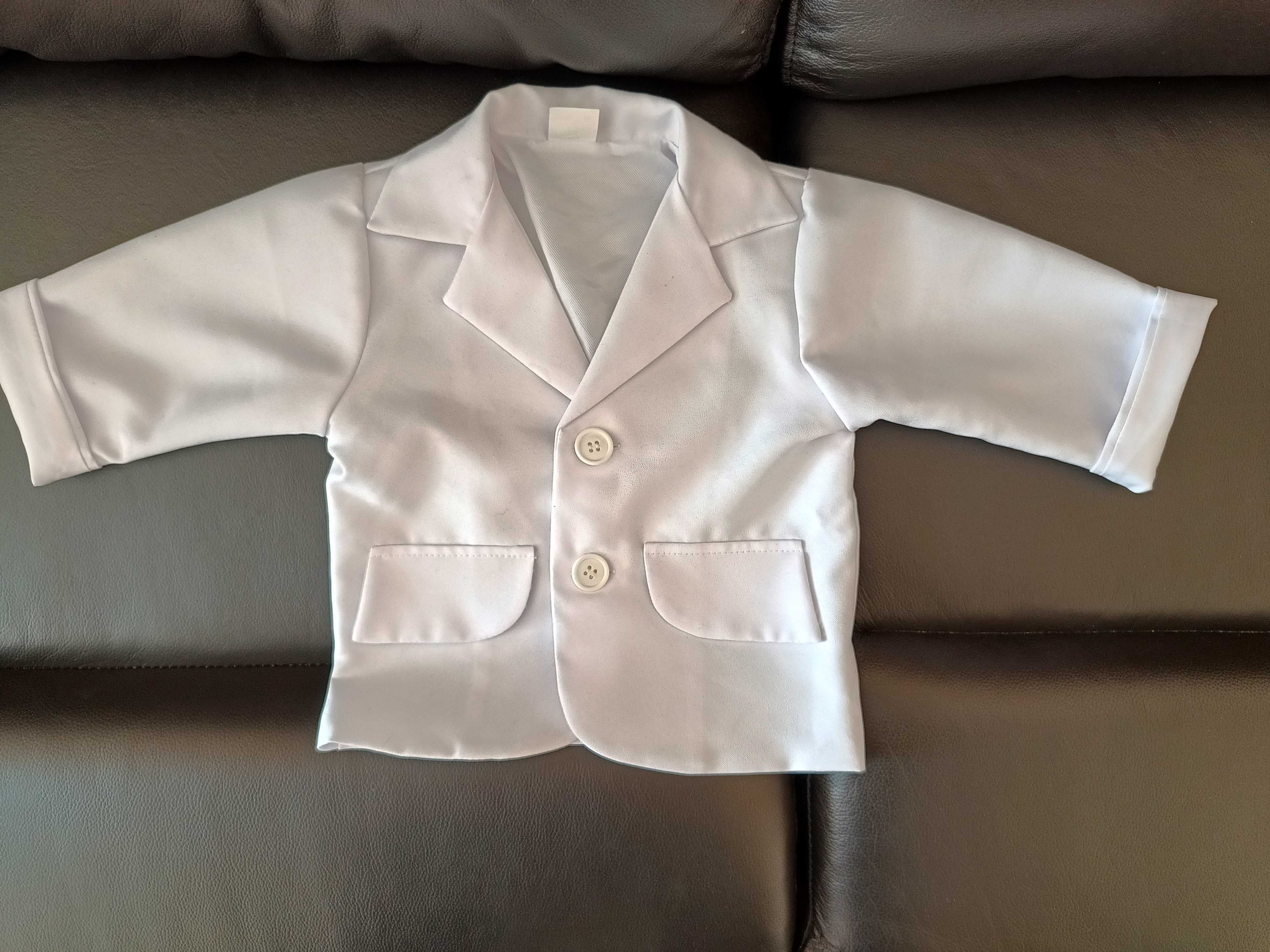 Eleganckie ubranko dla chłopca spodenki + koszula + marynarka