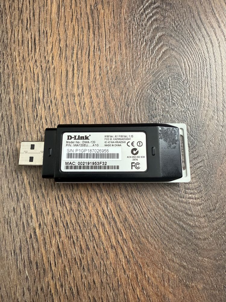 USB Wi-Fi адаптер D-Link DWA-120