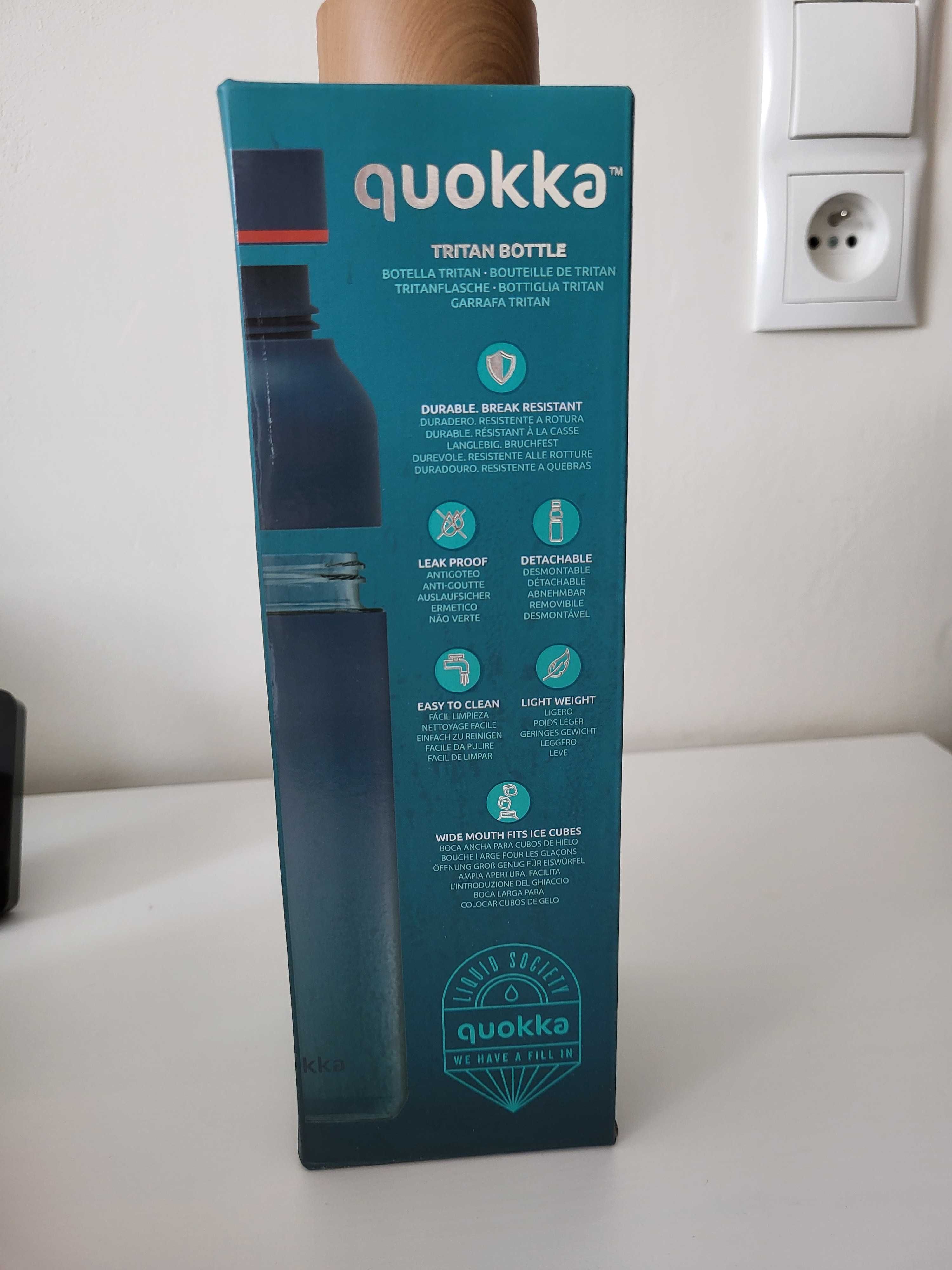 Butelka na wodę Quokka+GRATIS pojemnik na żywność