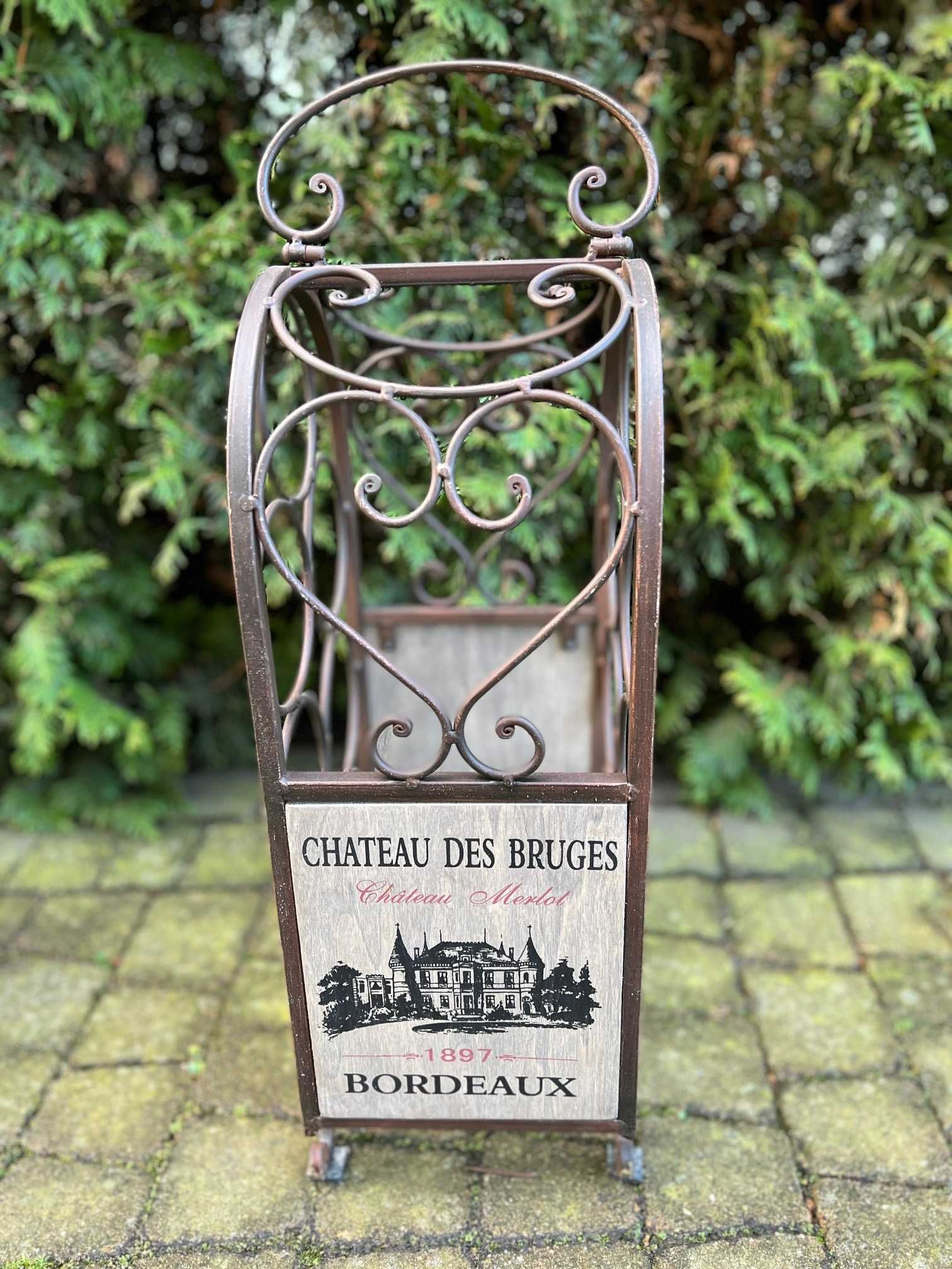 Stojak na wino Chateau Des Bruges  (7 butelek)