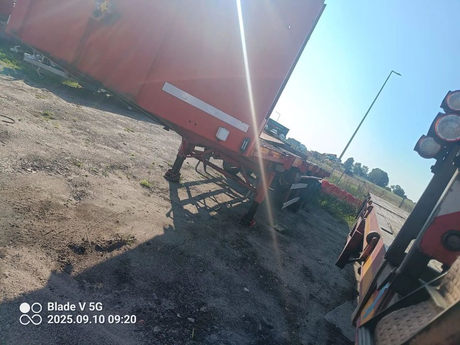 Schmidt SP  Naczepa platforma 3-osiowa