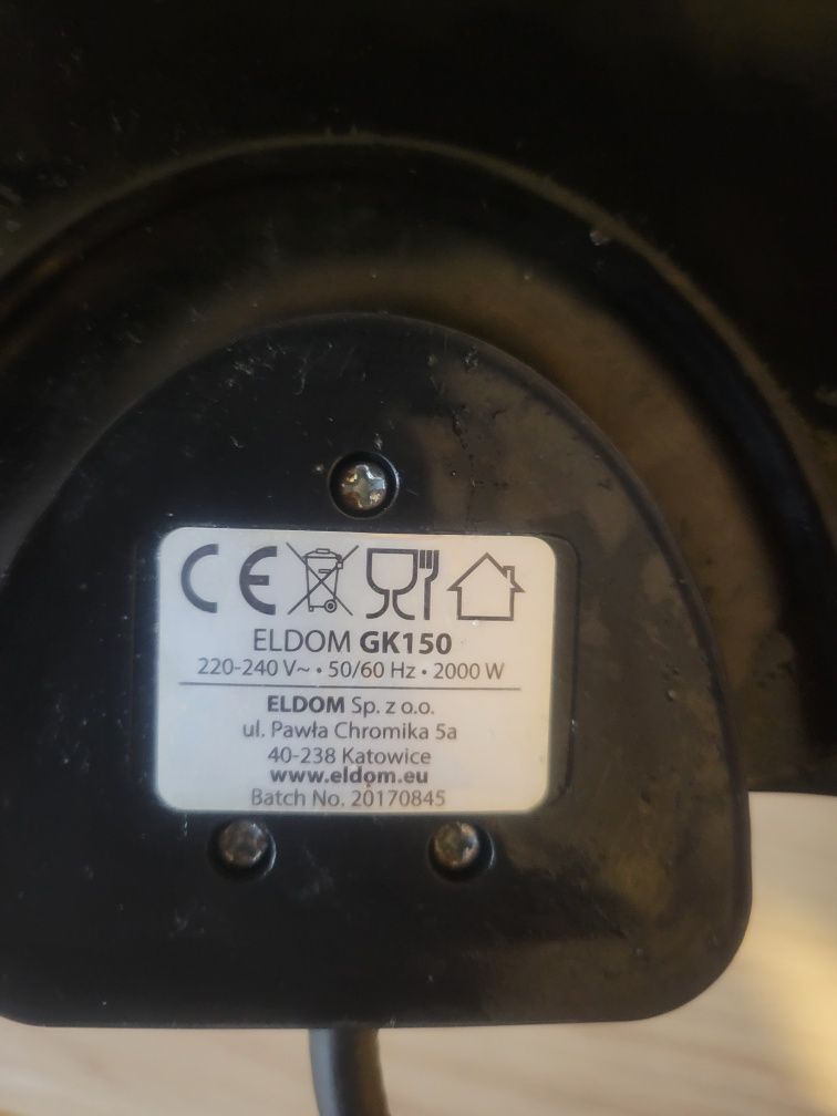 Grill elektryczny Eldom gk150