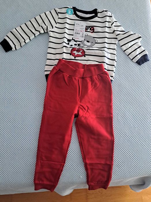 Conjunto Camisola + Calças - Prénatal - Tam 24-36 meses - 96cm - Novo!