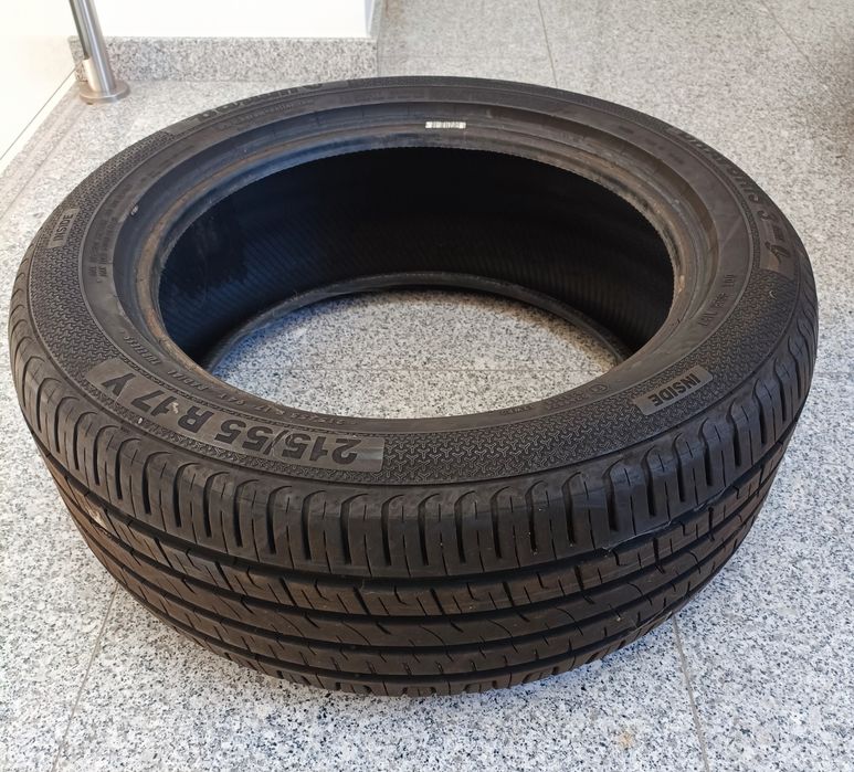 PNEU BARUM - 215/55 R17 - 90% PISO - COMO NOVO