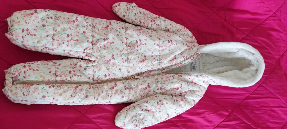 Nutmed комбинезон дитячій з квітковим принтом