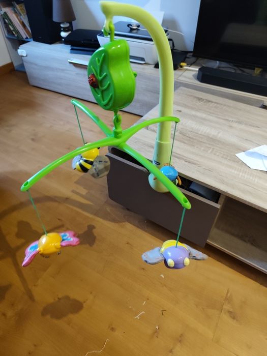 Mobile de Berço com música infantil a corda