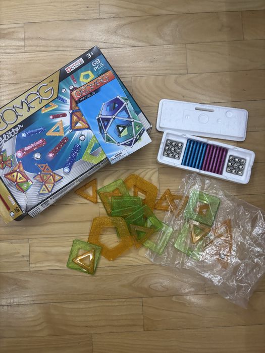 klocki magnetyczne geomag