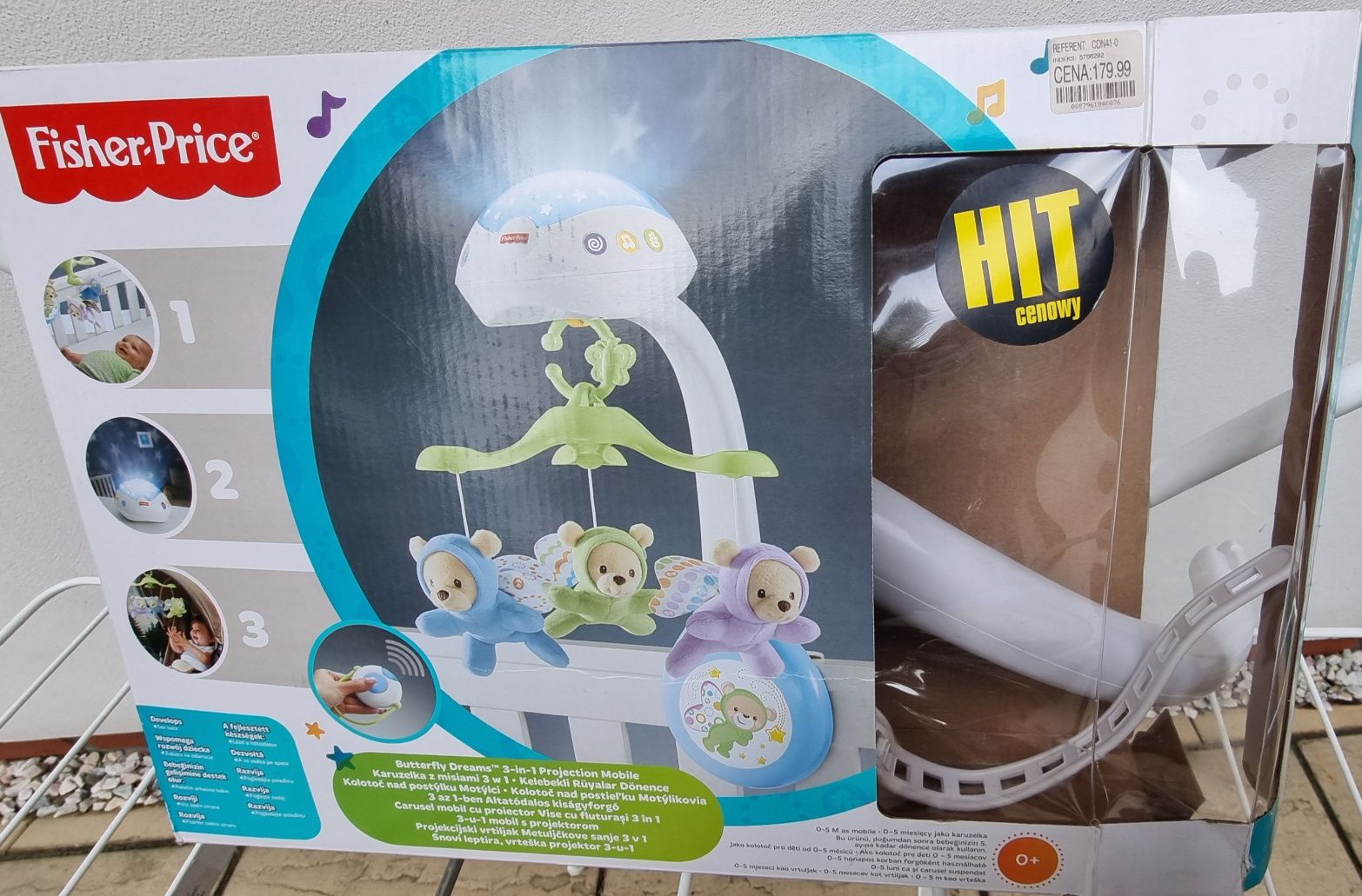 Karuzela nad łóżeczko Fisher-price