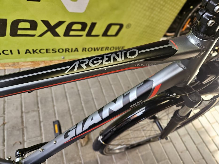 GIANT ARGENTO używany rower holenderski męski trekking