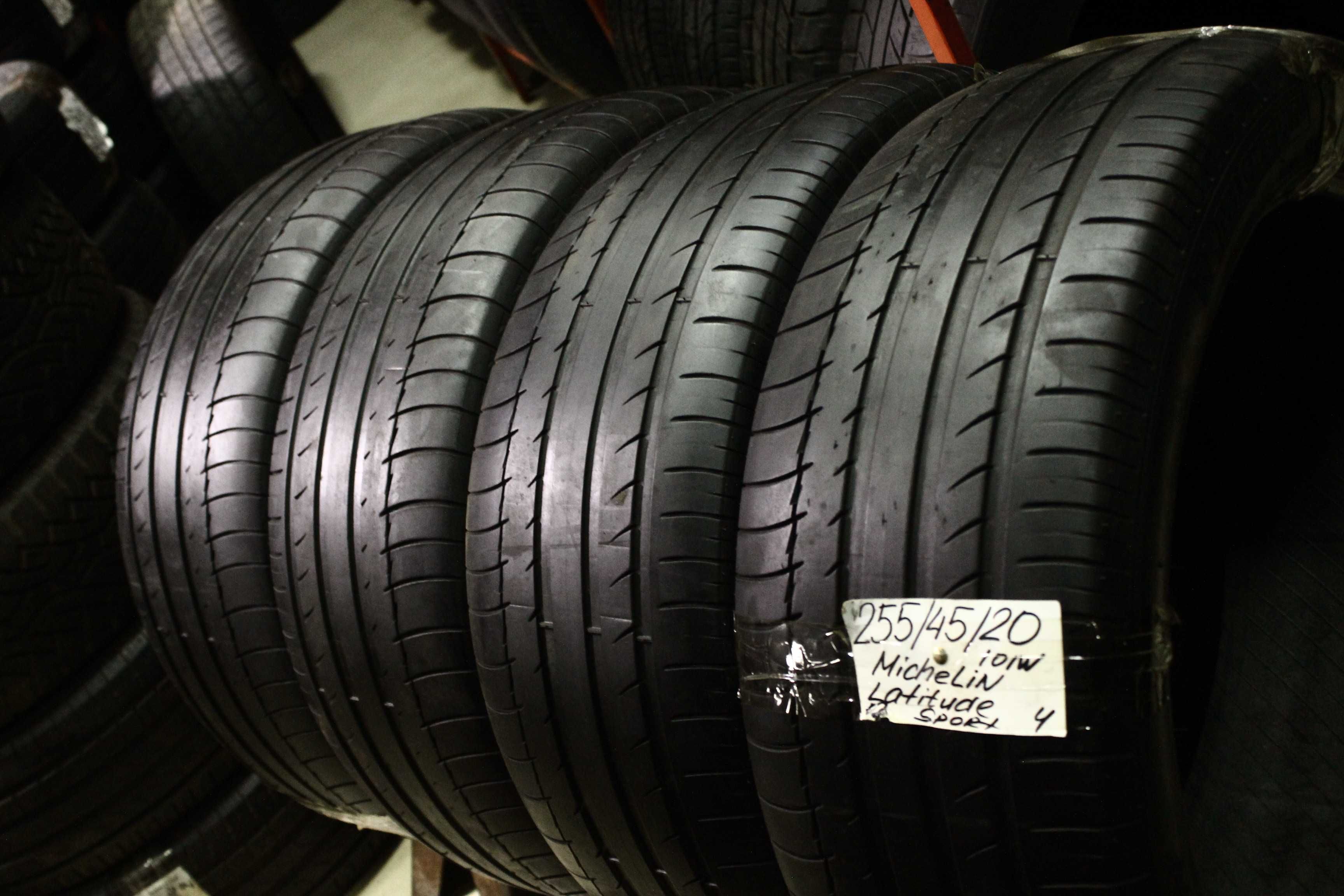 255-45-R20 MICHELIN LATITUDE 4 штуки летней резины Germany