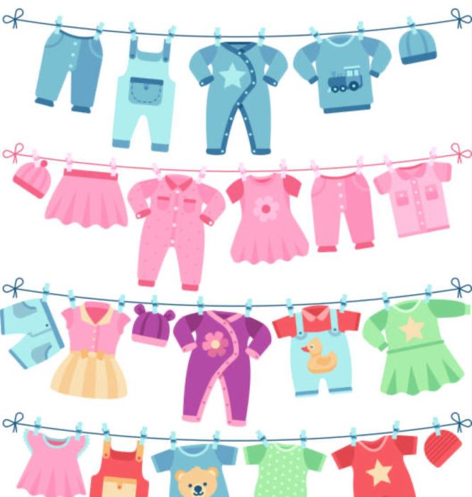 Величезний пакет дитячих речей з народження в дуже гарному стані