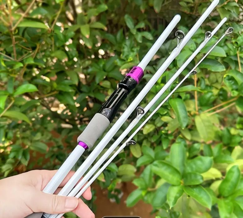 Wędka 4 częściowa na spinning