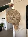 Lampa, klosz, abażur, styl boho