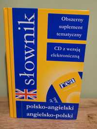 Słownik polsko-angielski, angielsko-polski z płytą CD