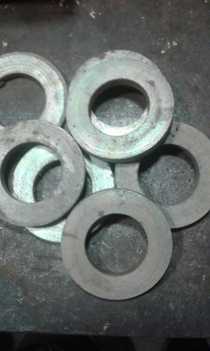 Шайбы с покрытием