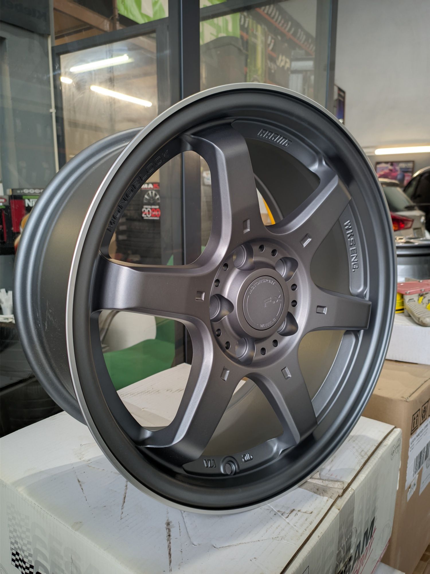 4 Jantes 16" FOX (NOVAS EM CAIXA) 5x110 / 5x112 / 5x108