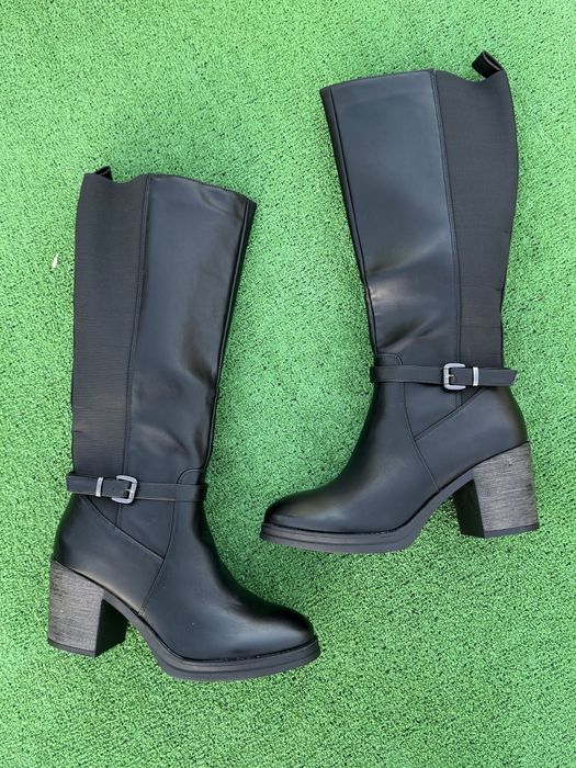 Botas cano alto com elastico - 36 ao 41