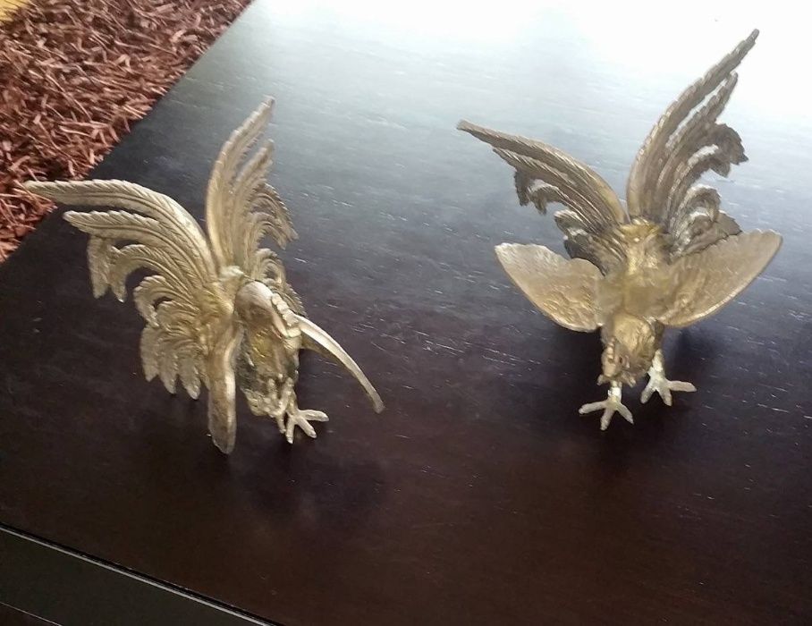 Galo / Galinha em bronze