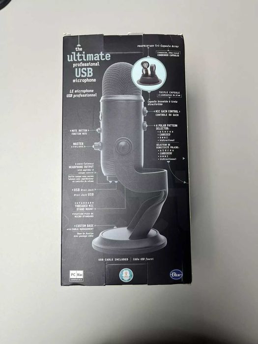 Микрофон Blue Microphones Yeti Blackout