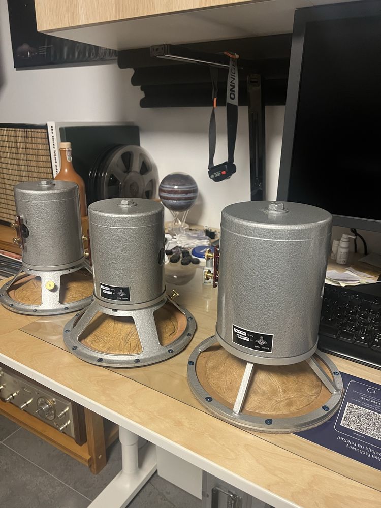 Super Aero Rullit 9” odgrody open baffle Unikat PSUs  tube Andrejs