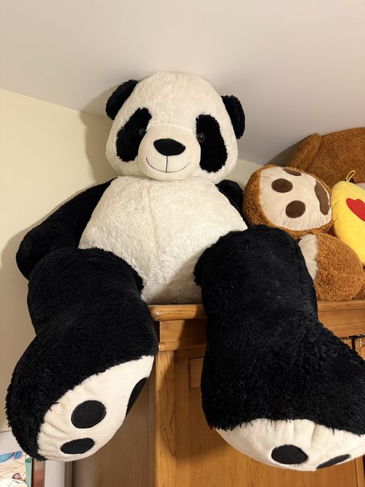 Panda peluche 1,10m