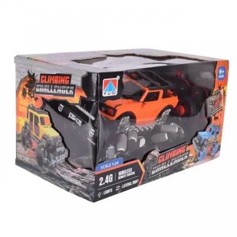 Джип на пульті  фігурні колеса