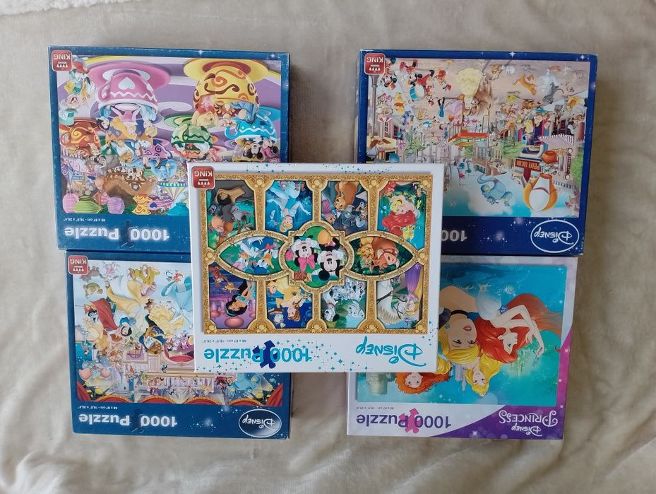 Zestaw 1000 x 5 Disney Księżniczki bajkowe