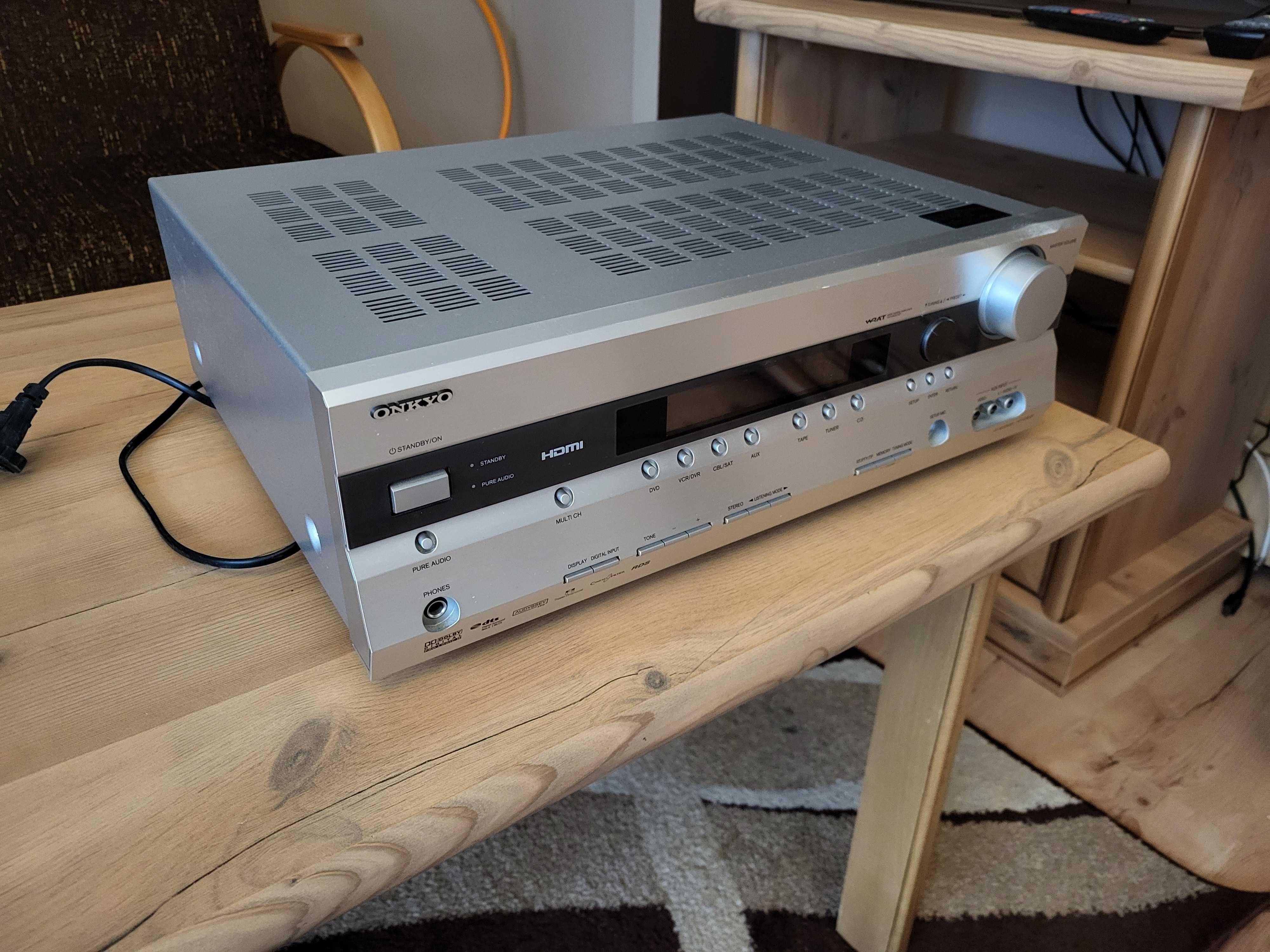 amplituner ONKYO HT-R508 5 kanałów 560W - KLASYK, Stan idealny