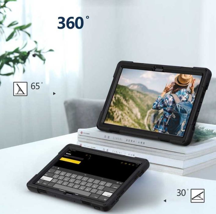 Pancerne Etui z Uchwytem do Lenovo Tab 11 / P11 Plus czarne