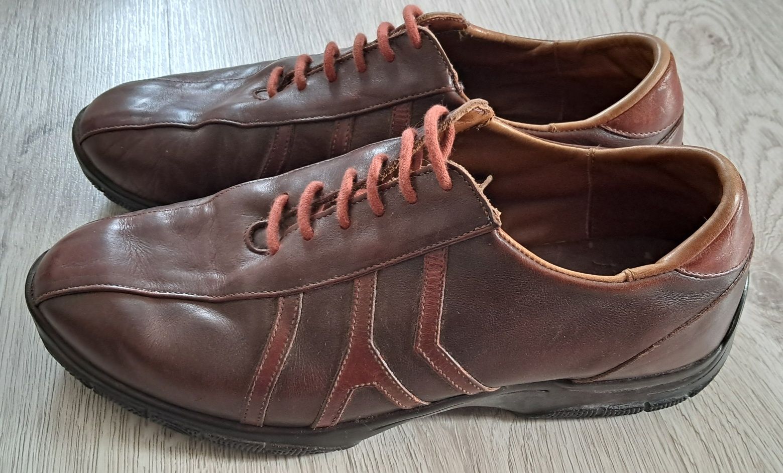Allen Edmonds Traveler buty męskie skórzane brązowe USA size 9 EUR 43