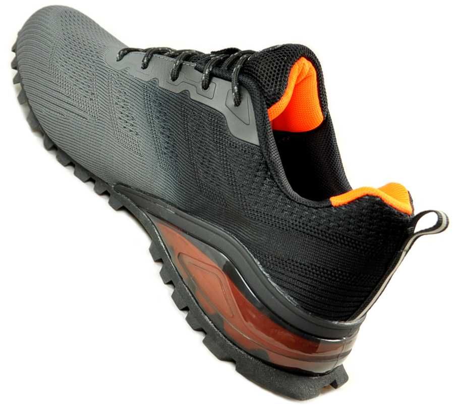 M1370 Szare SPORTOWE TERMOAKTYWNE buty trail running