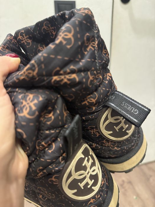 Чоботи guess, черевики guess оригінал, дутики, бренд