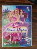 DVD barbie princesa e pop star
