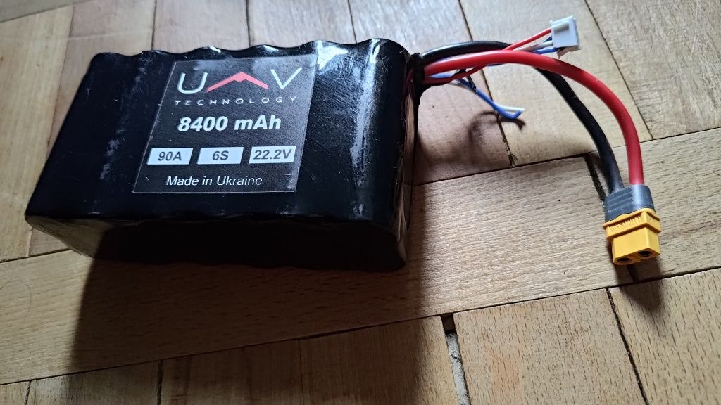 Аккумулятор 6S 22.2v 8400mAh fpv