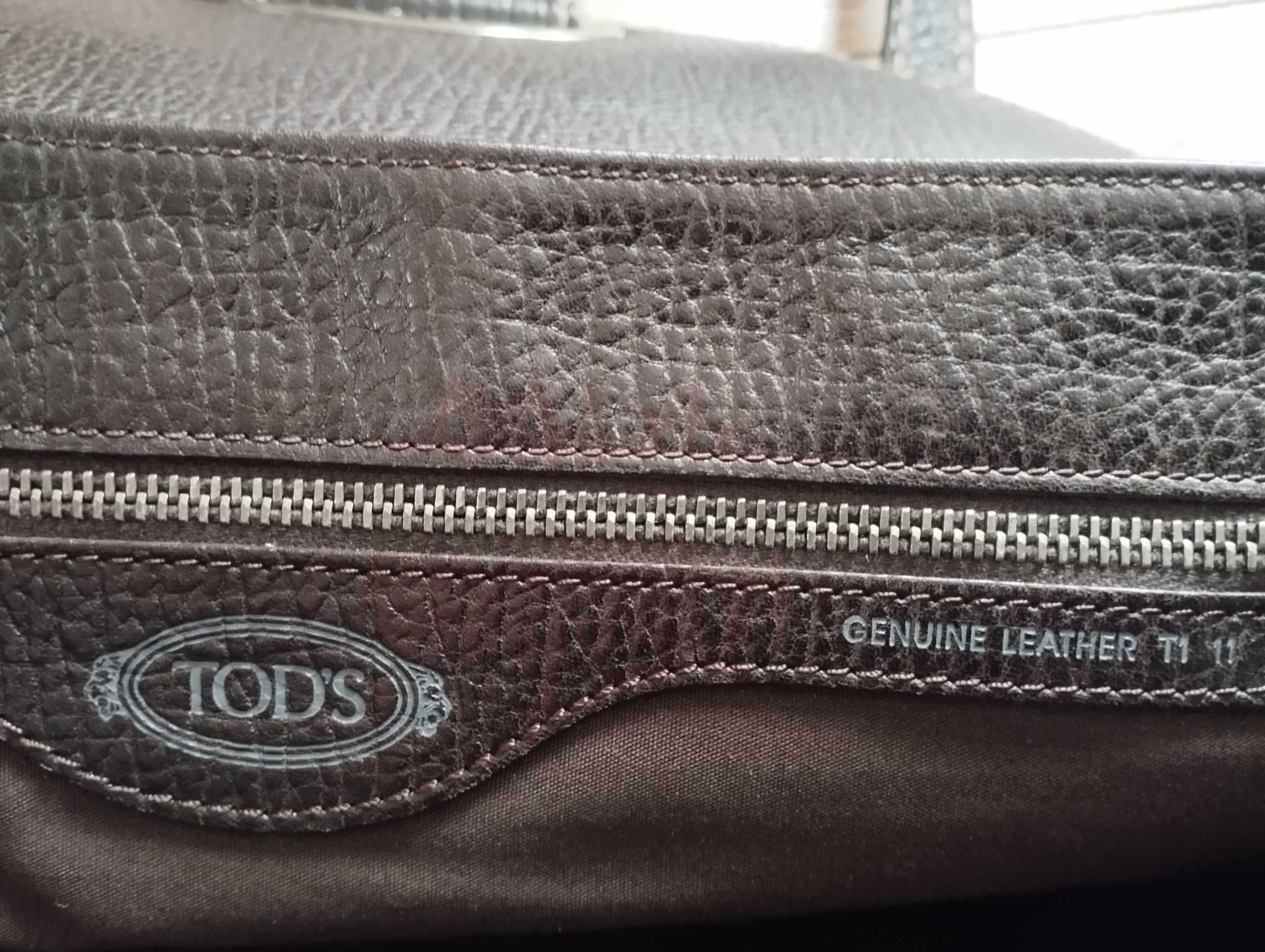 Tods Leather Bag luksusowa torebka Made in Italy drogie w sklepach