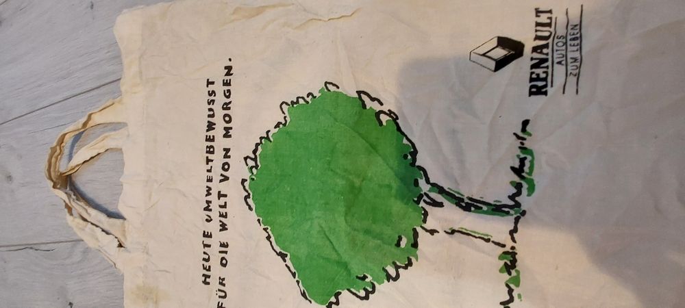 Torba szmaciana na zakupy z materiału