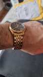 Relógio Jacques Lemans G-191E Sport Cronógrafo Analógico Ouro 10k