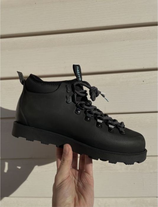 Native fitzsimmons citylite black натіви нативи нейтіви черевики