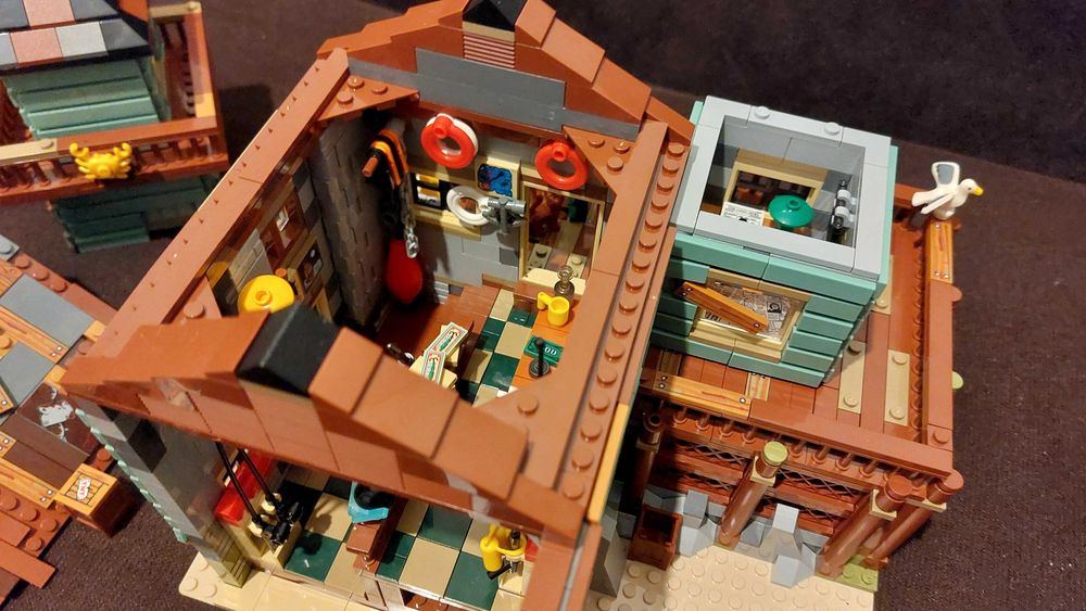 KLOCKI Ideas 21310 Stary sklep wędkarski