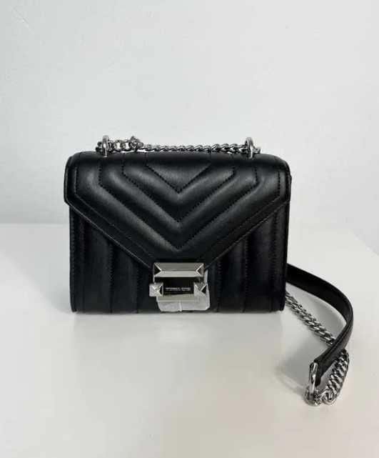 Czarna torebka Whitney Michael Kors