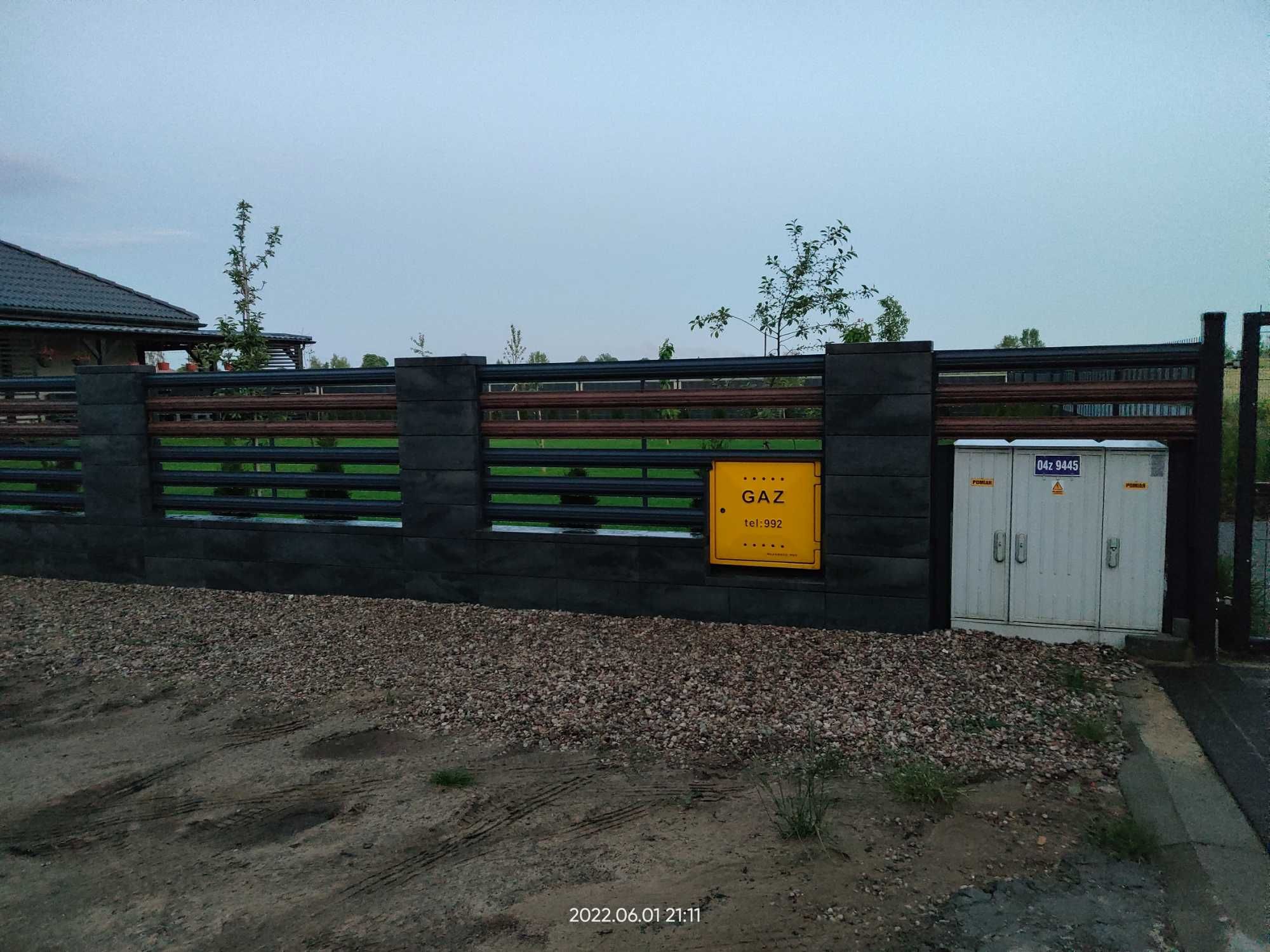 ogrodzenia posesyjne, sztacheta, żaluzja, sprzedaż i instalacja