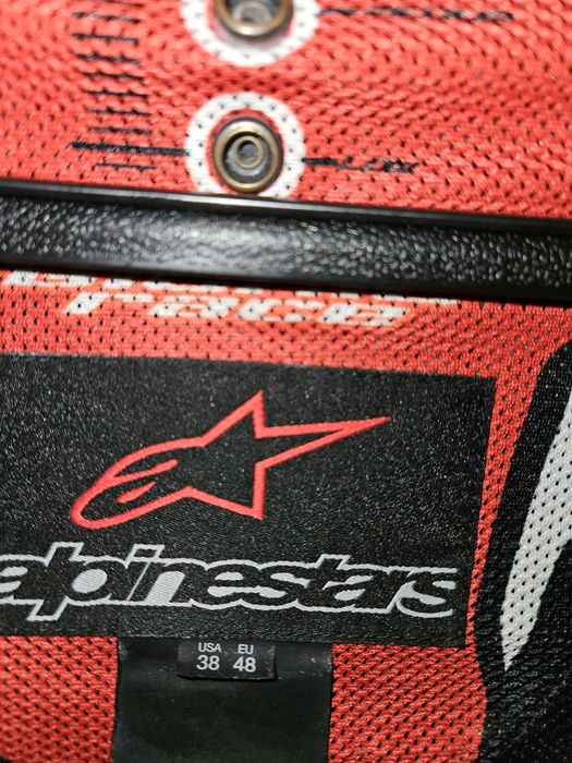 Casaco Alpinestars em pele
