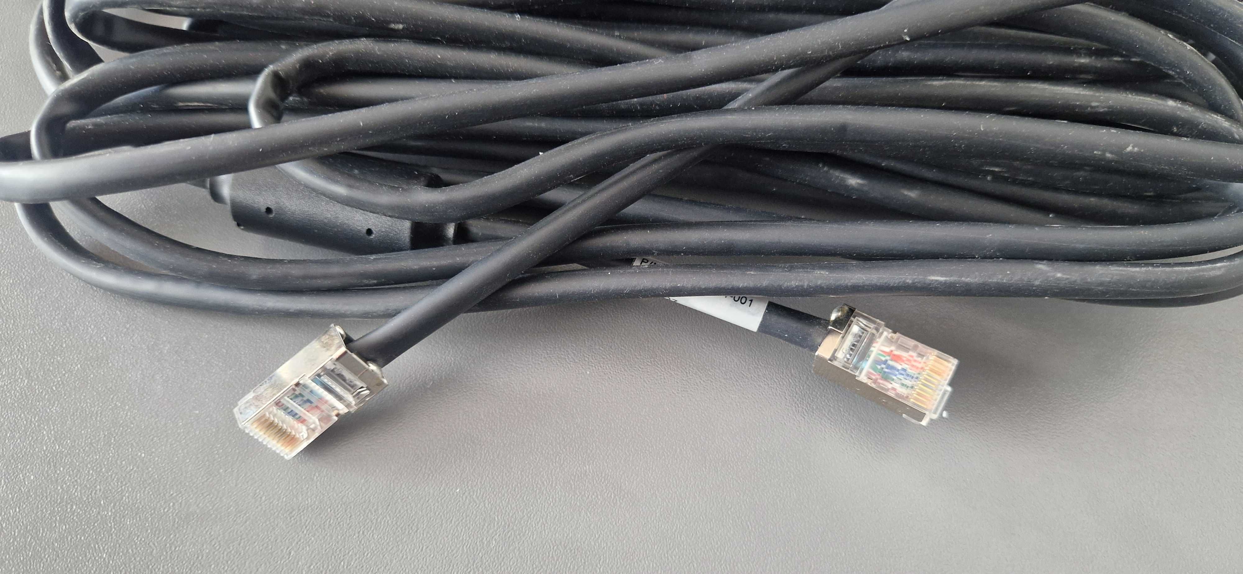 Patch Cord kabel połączeniowy RJ50 10 pin, ekranowany, dł. 7m - 3 szt.
