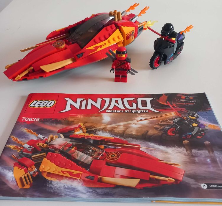Lego Ninjago 70609, 70638 e 71700