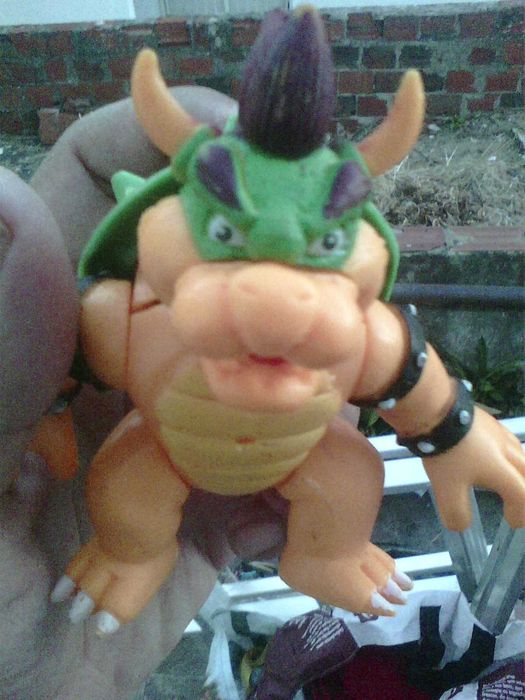 bowser nintendo boneco com luz-portes gratis