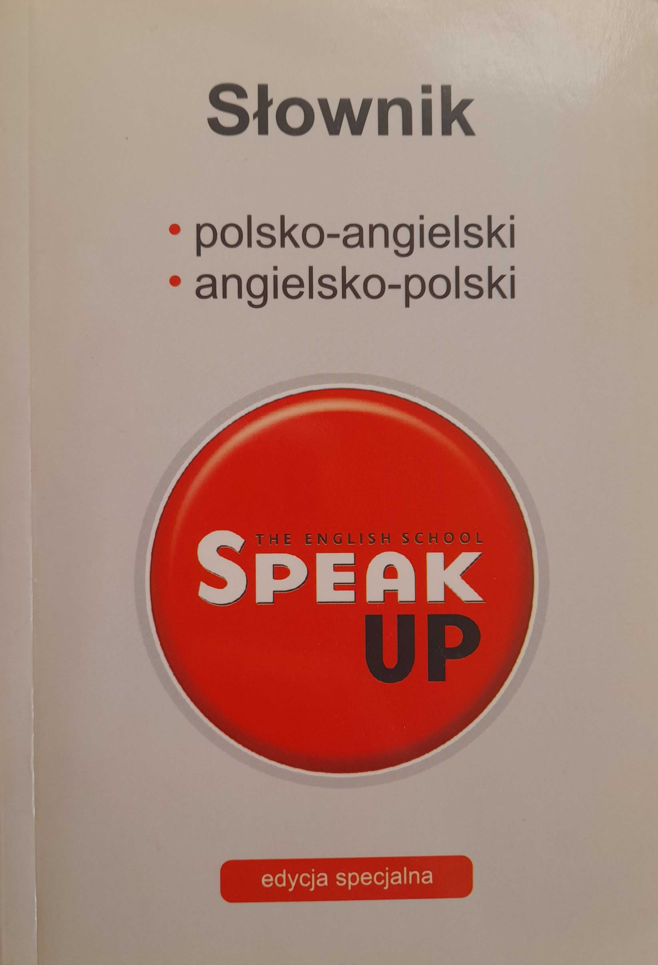 Słownik polsko-angielski angielsko-polski SPEAK UP