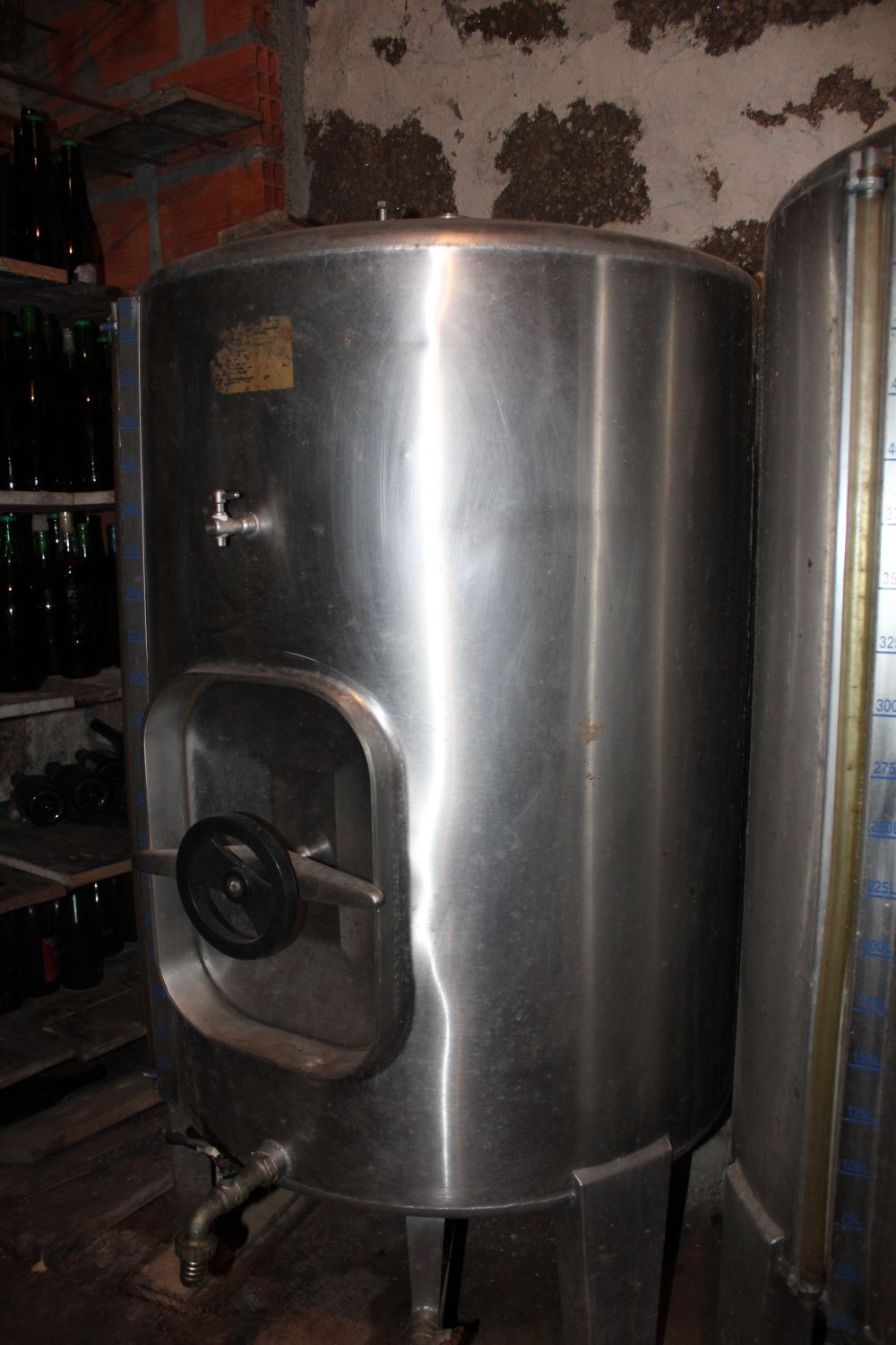 Cubas de inox (três)