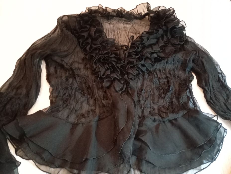 Casaquinho toilette em chifom