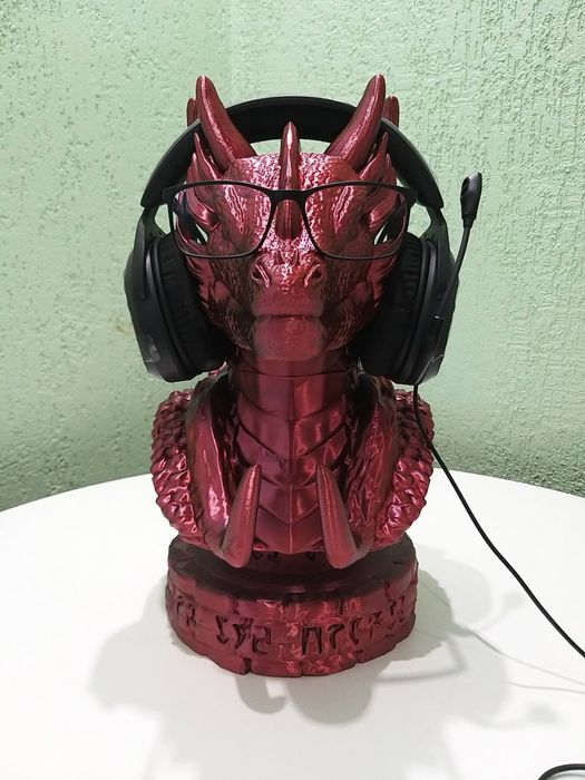 Ігрова станція, підставка під джойстик, навушники Дракон