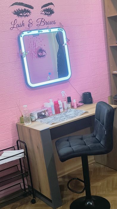 Нарощування вій, ламінування, фарбування брів